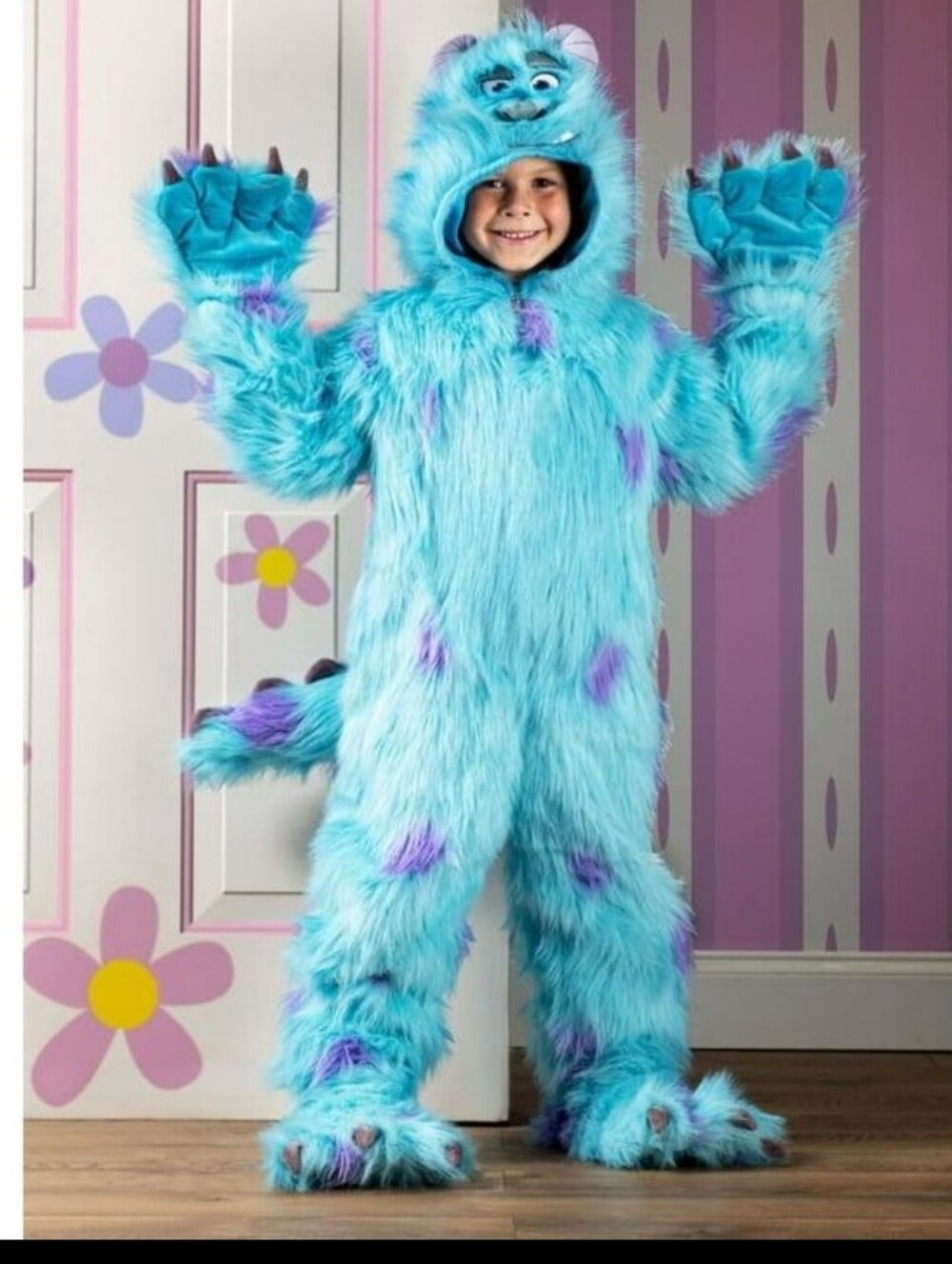 Disney Monsters Inc Sulley Full Body Plush Costume Small Child Size